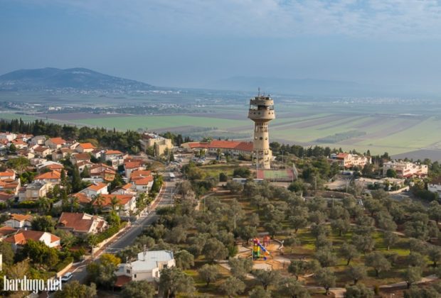 מגדל העמק תמונה אווירית